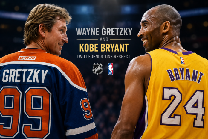 Wayne Gretzky and Kobe Bryant