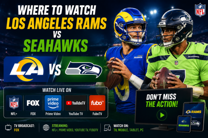 Where to Watch Los Angeles Rams vs Seahawks