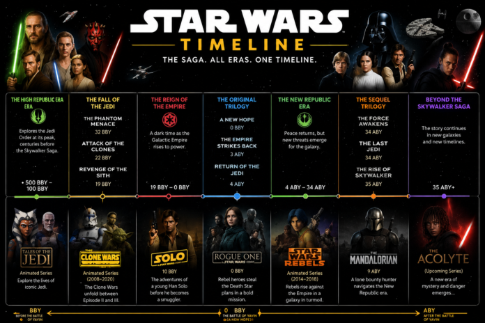 Star Wars Timeline