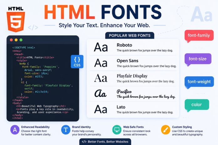 HTML Fonts
