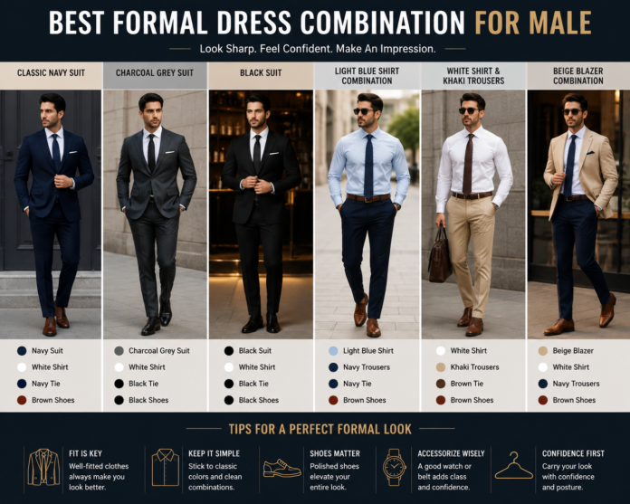 Best Formal Dress Combination for Male