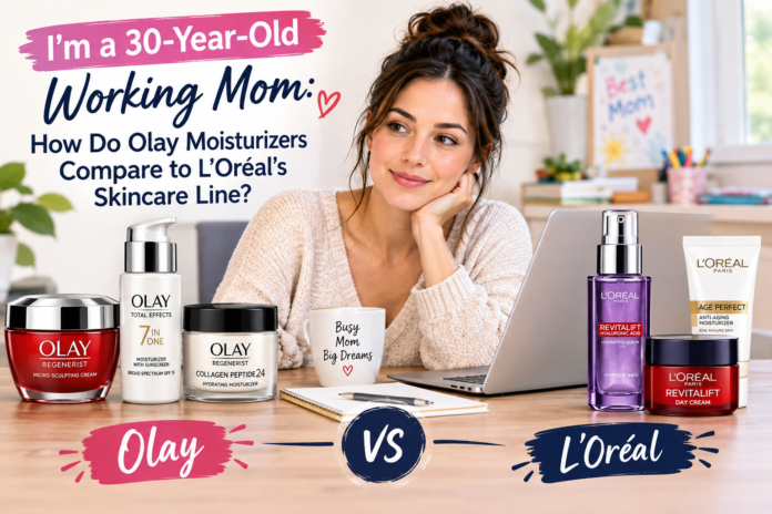 How Do Olay Moisturizers Compare to L’Oréal’s Skincare Line