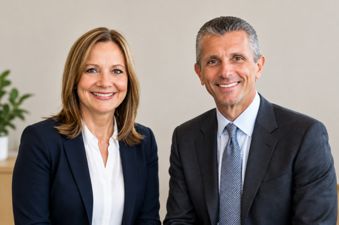 Mary Barra and David Cordani