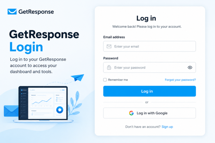 GetResponse Login
