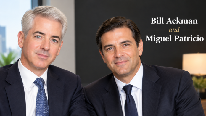Bill Ackman and Miguel Patricio
