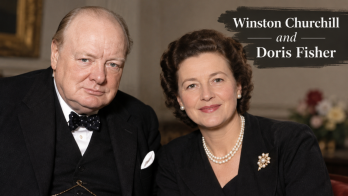Winston Churchill and Doris Fisher