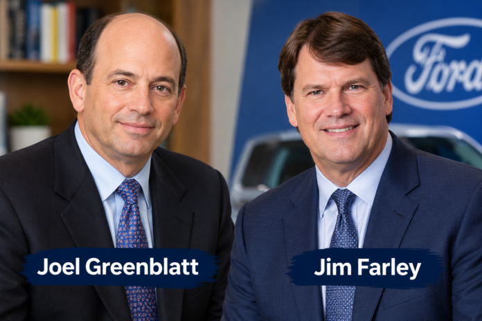 Joel Greenblatt and Jim Farley